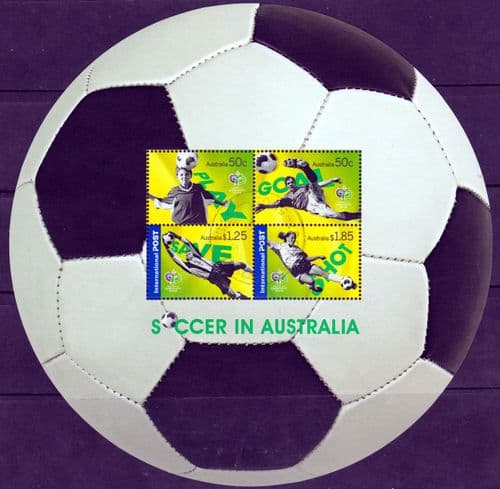 Australia 2006 Soccer World Cup Miniature Sheet SM 2646 Fine Used