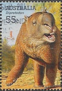 Australia 2008 Stamp Collecting Month. Megafauna of Australia SG 3081 Fine Used