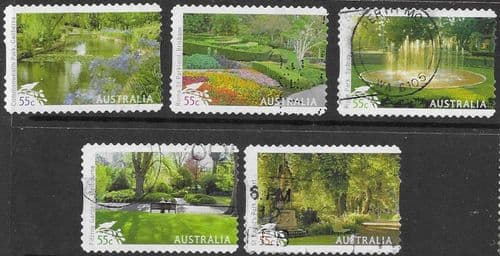 Australia 2009 Australian Parks and Gardens Fine Used