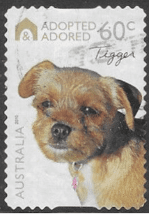 Australia 2010 Adopted and Adored. Dogs Self-adhesive SG 3435 Fine Used