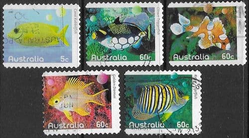 Australia 2010 Fish of the Reef Set Fine Used