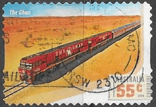 Australia 2010 Great Australian Railway Journeys Self-adhesive SG 3389 Fine Used
