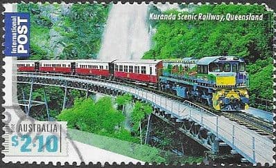 Australia 2010 Great Australian Railway Journeys SG 3387 Fine Used