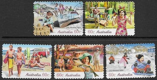Australia 2010 Long Weekend Self-adhesive Set Fine Used
