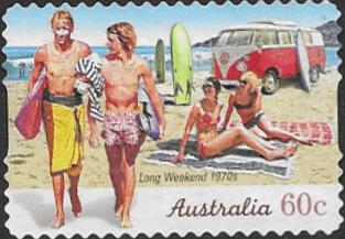 Australia 2010 Long Weekend Self-adhesive SG 3489 Fine Used