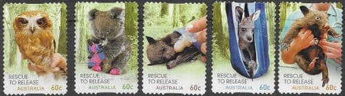 Australia 2010 Wildlife Caring SAL Set Fine Used