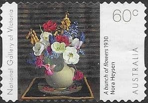Australia 2011 National Gallery of Victoria: Flowers SG 3574 Fine Used