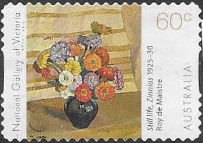 Australia 2011 National Gallery of Victoria: Flowers SG 3577 Fine Used
