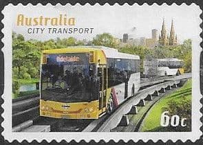 Australia 2012 City Transport SG 3729 Self Adhesive Fine Used