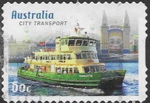 Australia 2012 City Transport SG 3730 Self Adhesive Fine Used