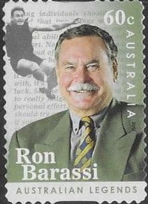 Australia 2012 Legends of Football SG 3705 Self Adhesive Fine Used