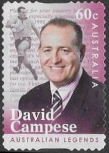 Australia 2012 Legends of Football SG 3709 Self Adhesive Fine Used