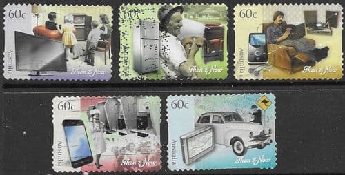 Australia 2012 Technology Set Self Adhesive Fine Used