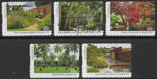 Australia 2013 Australian Botanic Gardens Set Fine Used