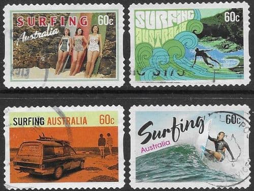 Australia 2013 Surfing Australia Set Fine Used