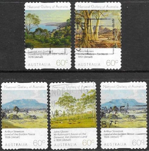 Australia 2013 The Gallery Series (2nd series). National Gallery of Australia SAL Set Fine Used