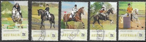 Australia 2014 Equestrian Events Set Fine Used