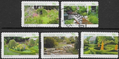 Australia 2014 Open Gardens SAL Set Fine Used