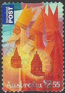 Australia 2015 Christmas Self-adhesive SG 4475 Fine Used