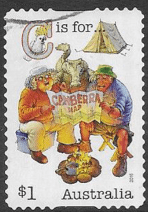 Australia 2016 Fair Dinkum Aussie Alphabet (2nd series) SAL SG 4620 Fine Used