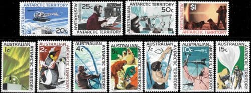 Australian Antarctic Territory 1966 Antarctic Scenery Set Fine Mint