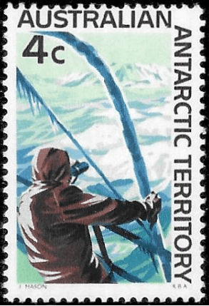 Australian Antarctic Territory 1966 Antarctic Scenery SG 10 Fine Mint