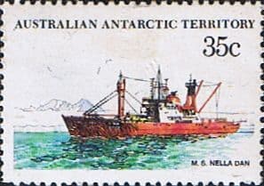 Australian Antarctic Territory 1979 Ships SG 47 Nella Dan Fine Mint