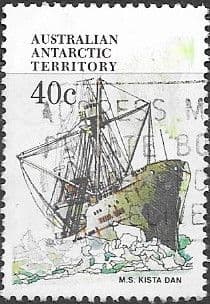 Australian Antarctic Territory 1979 Ships SG 48 Kista Dan Fine Used