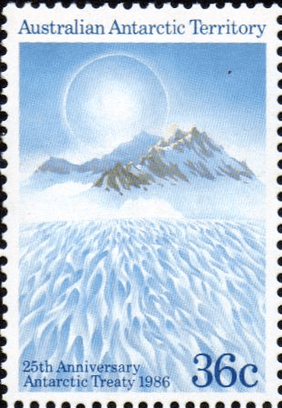 Australian Antarctic Territory 1986 Antarctic Treaty. SG 78 Fine Used