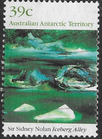 Australian Antarctic Territory 1989 Landscape Paintings Antarctica SG 84 Fine Used