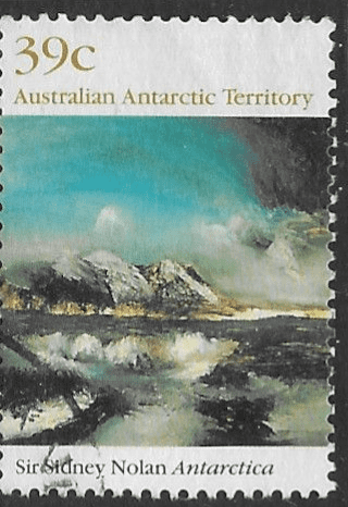 Australian Antarctic Territory 1989 Landscape Paintings by Sir Sidney Nolan SG 85 Fine Used