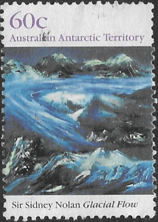 Australian Antarctic Territory 1989 Landscape Paintings by Sir Sidney Nolan SG 86 Fine Used