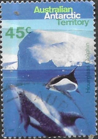 Australian Antarctic Territory 1995 Whales and Dolphins SG 109 Fine Used