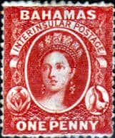 Bahamas 1863 Queen Victoria SG 20 Fine Mint