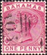Bahamas 1884 Queen Victoria SG 48 Fine Used
