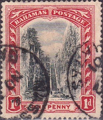 Bahamas 1901 Queens Staircase SG 58 Fine Used