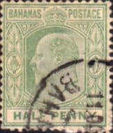 Bahamas 1906 King Edward VII SG 71 Fine Used