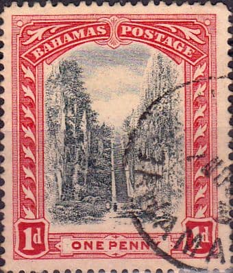 Bahamas 1911 Queens Staircase SG 75b Fine Used