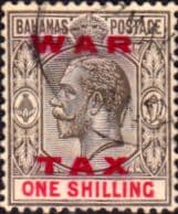 Bahamas 1919 War Tax Overprint SG 104 Fine Used