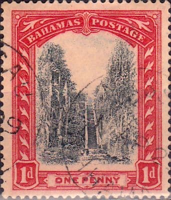 Bahamas 1921 George V SG 111 Fine Used