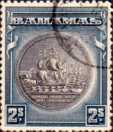 Bahamas 1931 Seal of Bahamas SG 131b Fine Used