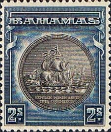Bahamas 1931 Seal of Bahamas SG 131c Fine Mint
