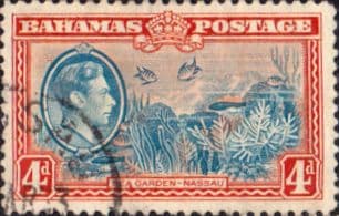 Bahamas 1938 George VI Sea Garden SG 158 Fine Used