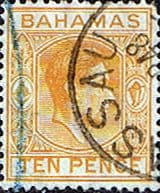 Bahamas 1938 George VI SG 154c Fine Used
