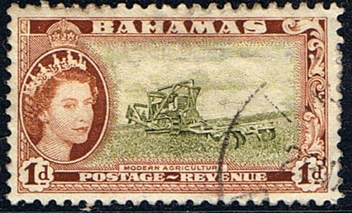 Bahamas 1954 Combined Harvester SG202 Fine Used