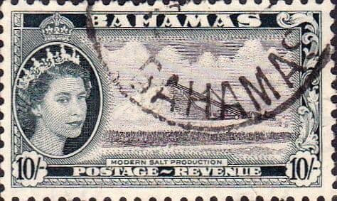 Bahamas 1954 Tuna Fishing SG 215 Fine Used