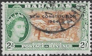 Bahamas 1964 New Constitution SG 231 Fine Used