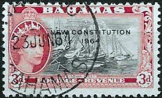 Bahamas 1964 New Constitution SG 232 Fine Used