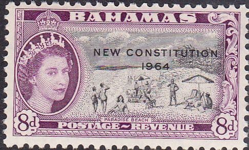 Bahamas 1964 New Constitution SG 236 Fine Mint