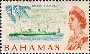 Bahamas 1965 SG 252 R.M.S. Queen Elizabeth Fine Mint